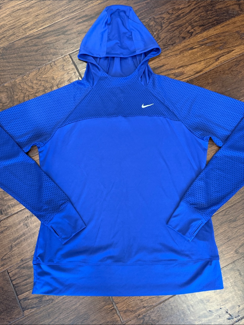 Women’s Nike Blue Hooded Top